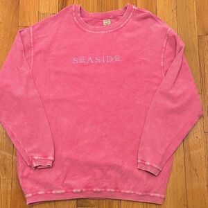 Pink Seaside Sweatshirt XL